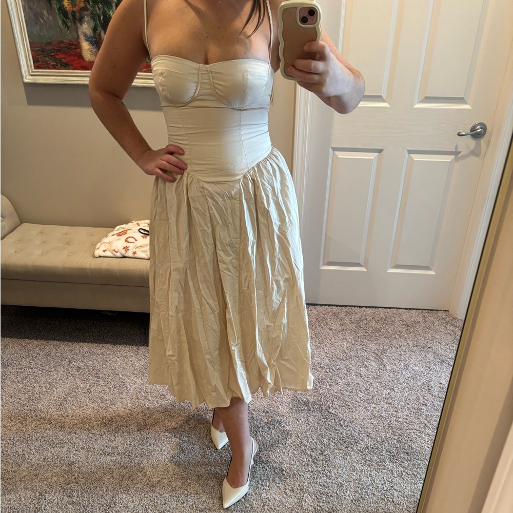 Elegant Cream Dress